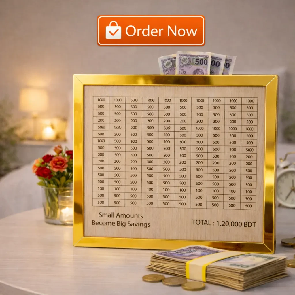 1,20,000 BDT Savings Challenge Frame